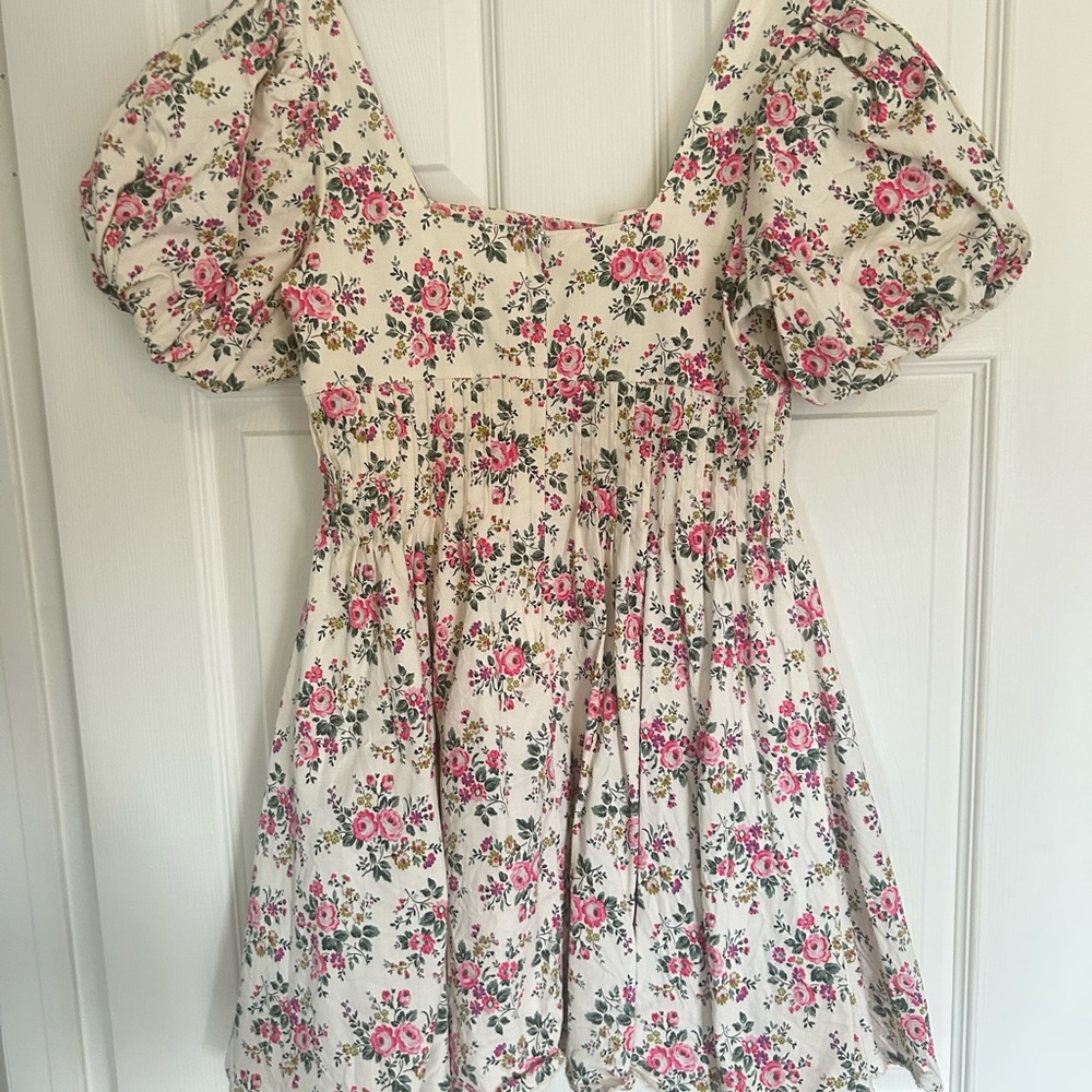 Hyacinth House Mini Aurelia Puff Sleeve Dress - Picture 5 of 6